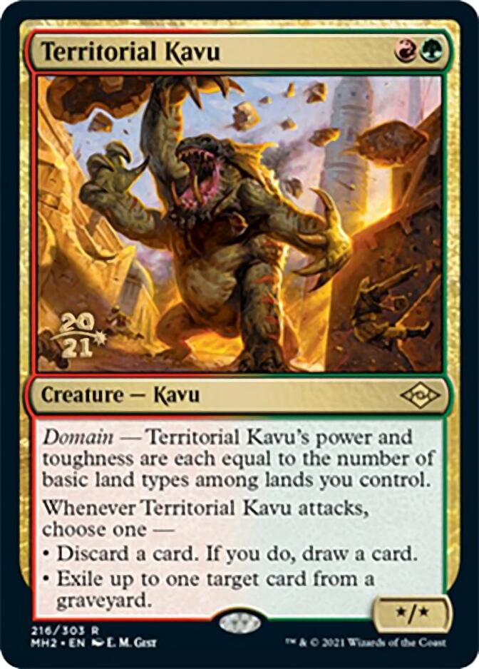 Territorial Kavu [Modern Horizons 2 Prerelease Promos] | Game Master's Emporium (The New GME)