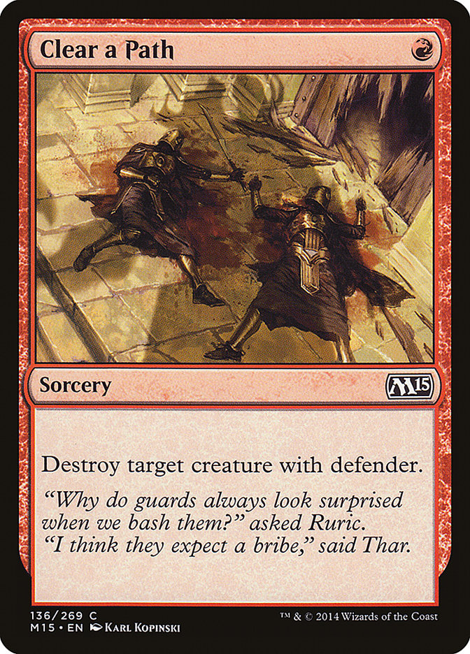 Clear a Path [Magic 2015] | Game Master's Emporium (The New GME)