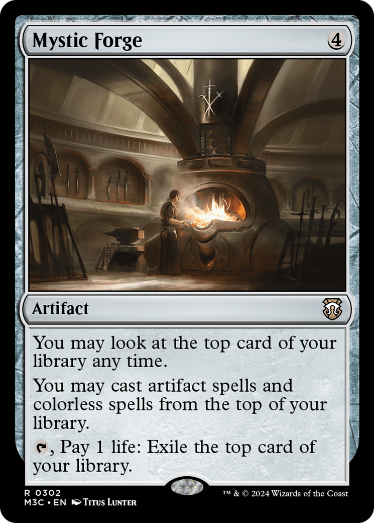 Mystic Forge (Ripple Foil) [Modern Horizons 3 Commander] | Game Master's Emporium (The New GME)