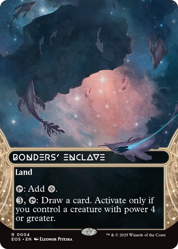 Bonders' Enclave (0004) (Borderless) [Edge of Eternities: Stellar Sights] | Game Master's Emporium (The New GME)