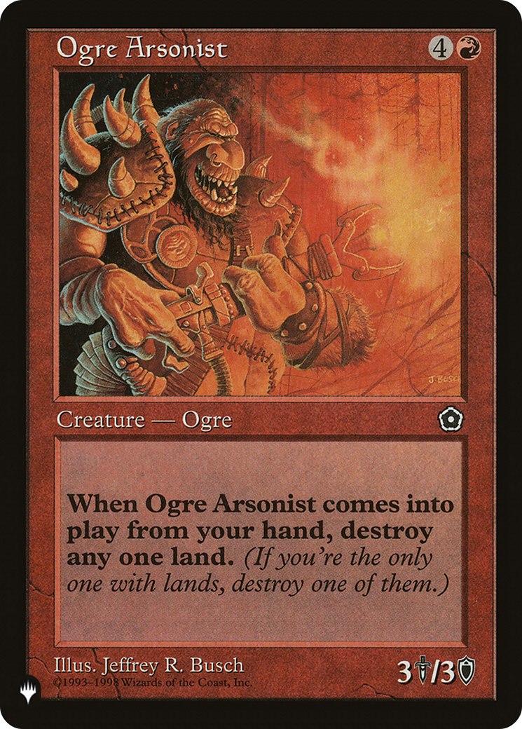 Ogre Arsonist [The List] | Game Master's Emporium (The New GME)