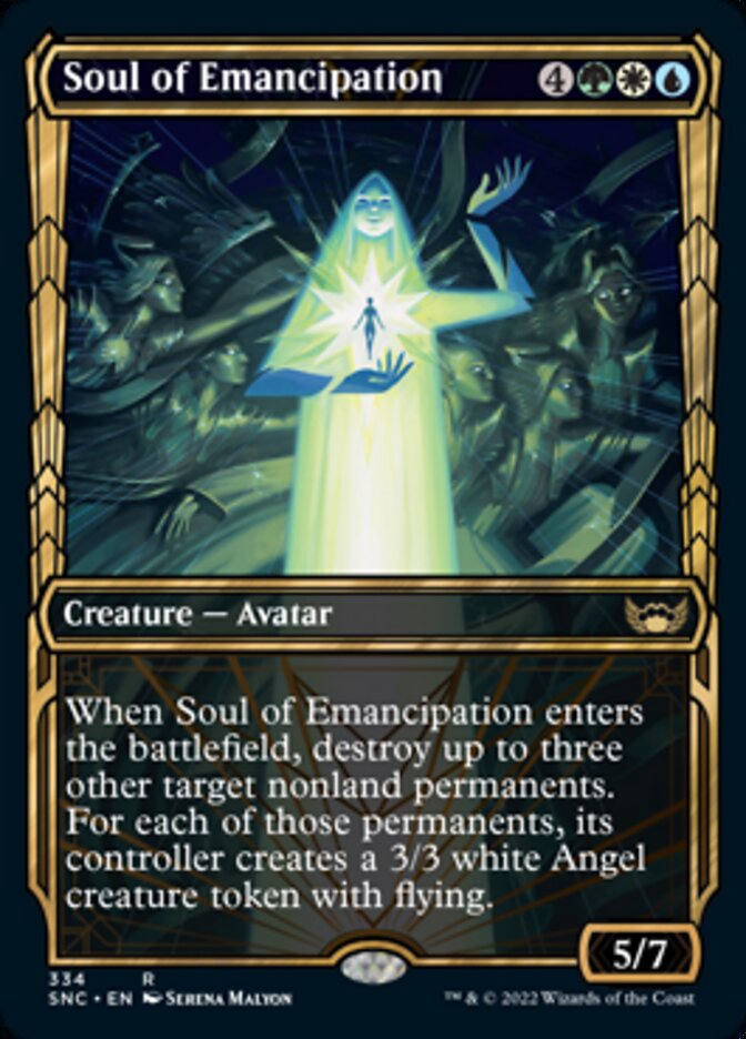 Soul of Emancipation (Showcase Golden Age) [Streets of New Capenna] | Game Master's Emporium (The New GME)