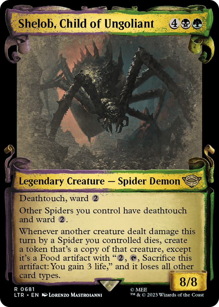 Shelob, Child of Ungoliant [The Lord of the Rings: Tales of Middle-Earth Showcase Scrolls] | Game Master's Emporium (The New GME)
