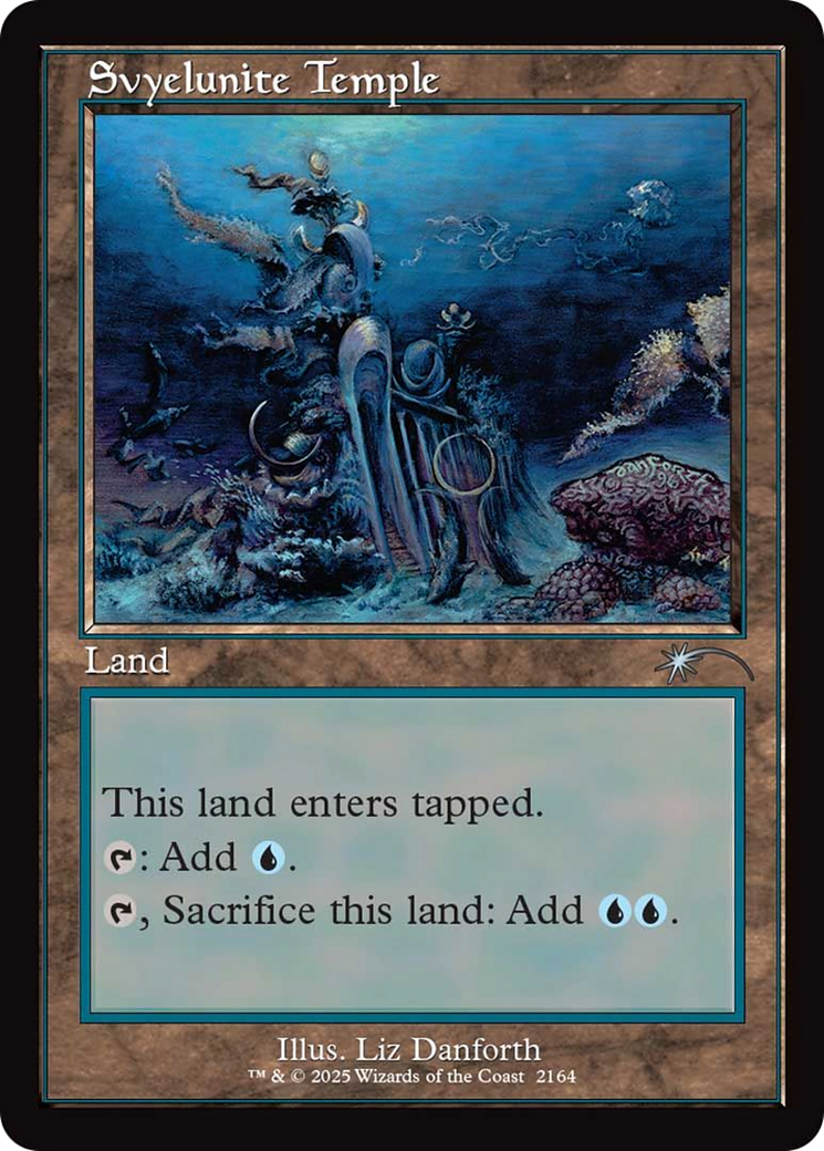 Svyelunite Temple (Retro Frame) [Secret Lair Drop Series] | Game Master's Emporium (The New GME)