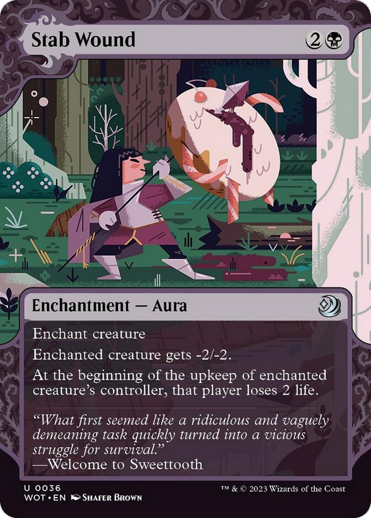 Stab Wound [Wilds of Eldraine: Enchanting Tales] | Game Master's Emporium (The New GME)