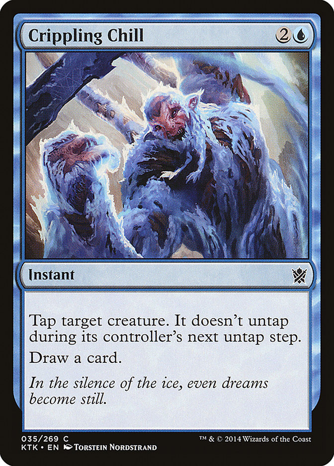 Crippling Chill [Khans of Tarkir] | Game Master's Emporium (The New GME)