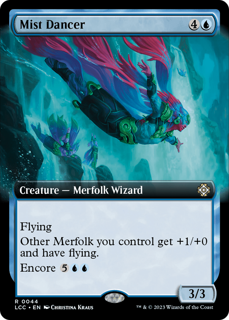 Mist Dancer (Extended Art) [The Lost Caverns of Ixalan Commander] | Game Master's Emporium (The New GME)