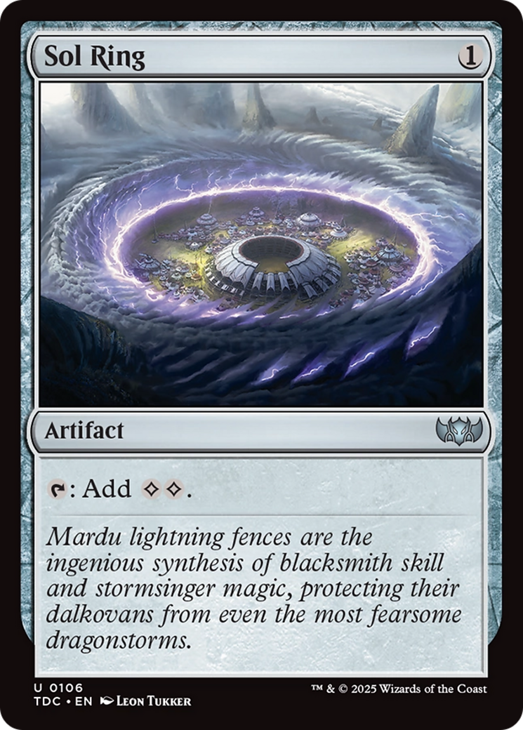 Sol Ring [Tarkir: Dragonstorm Commander] | Game Master's Emporium (The New GME)