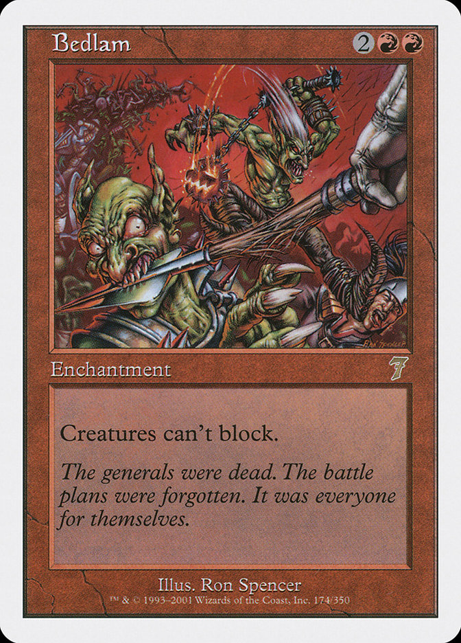 Bedlam [Seventh Edition] | Game Master's Emporium (The New GME)