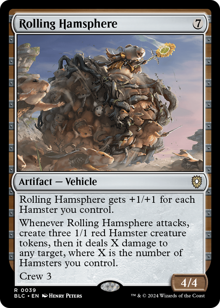 Rolling Hamsphere [Bloomburrow Commander] | Game Master's Emporium (The New GME)