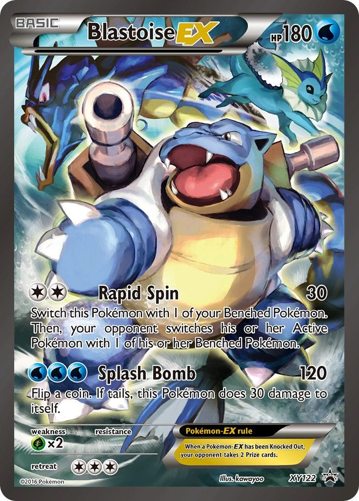 Blastoise EX (XY122) (Jumbo Card) [XY: Black Star Promos] | Game Master's Emporium (The New GME)