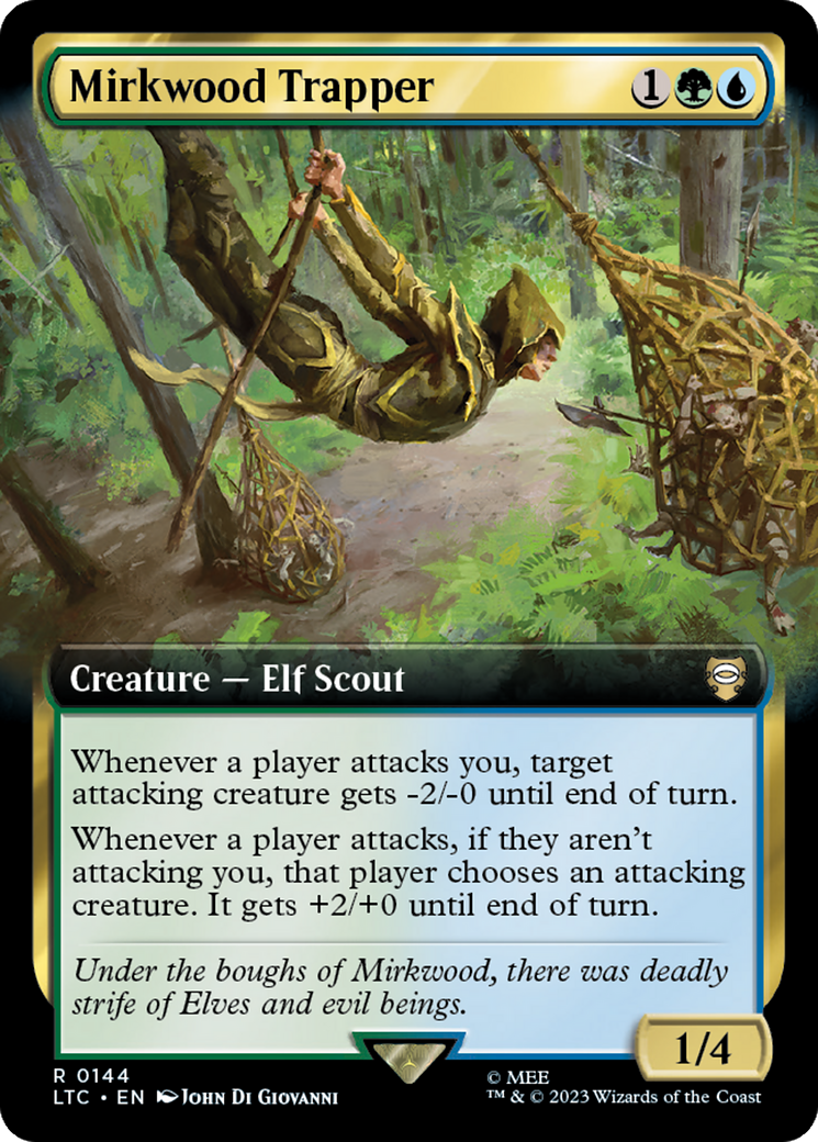 Mirkwood Trapper (Extended Art) [The Lord of the Rings: Tales of Middle-Earth Commander] | Game Master's Emporium (The New GME)