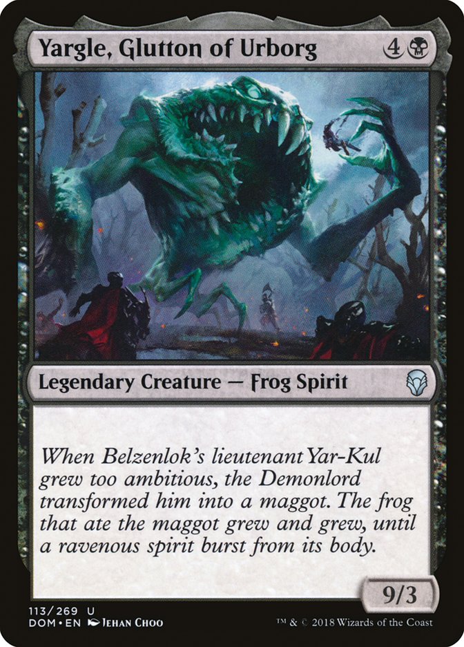 Yargle, Glutton of Urborg [Dominaria] | Game Master's Emporium (The New GME)