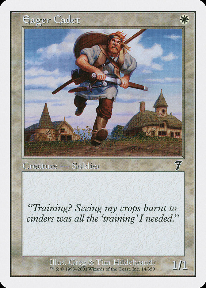 Eager Cadet [Seventh Edition] | Game Master's Emporium (The New GME)