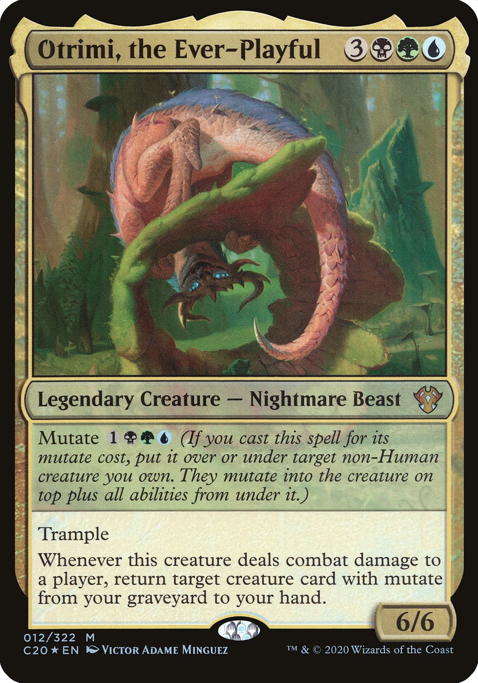 Otrimi, the Ever-Playful (Oversized) [Commander 2020 Oversized] | Game Master's Emporium (The New GME)