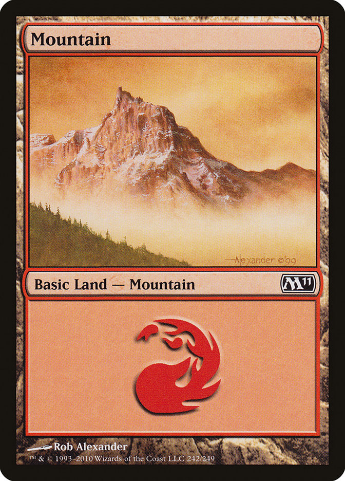 Mountain (242) [Magic 2011] | Game Master's Emporium (The New GME)