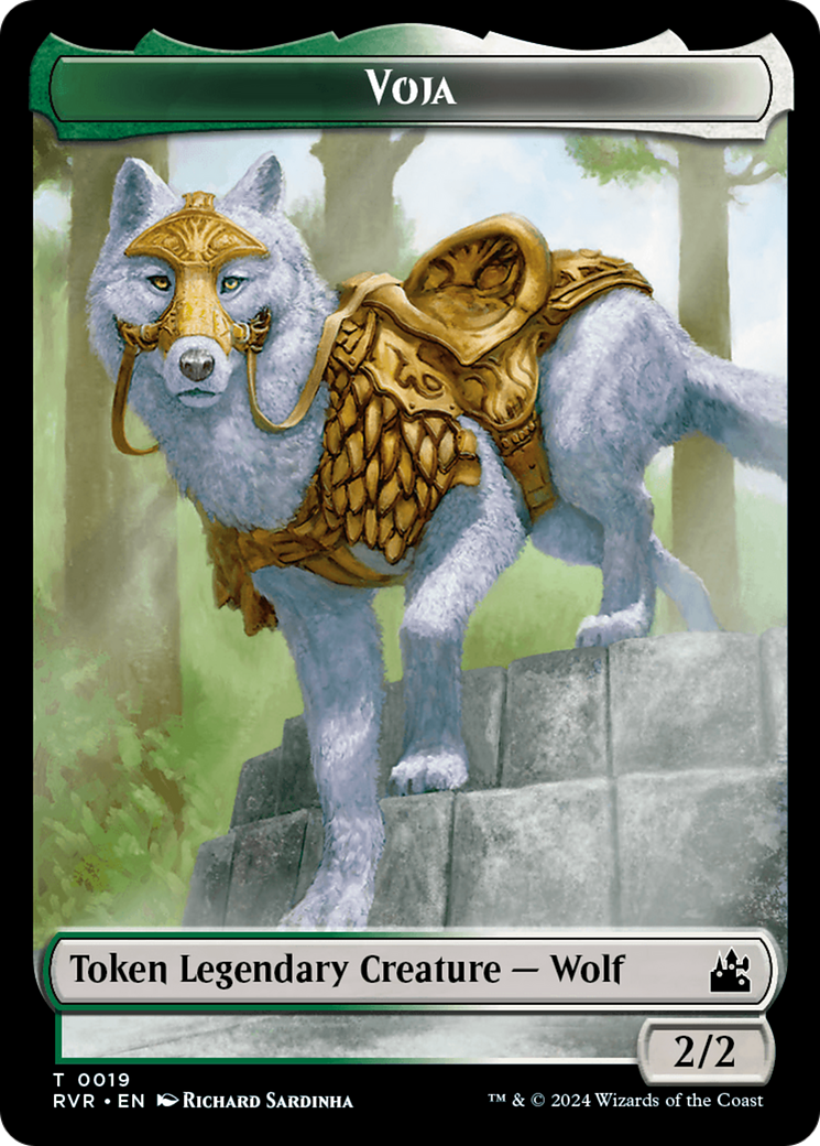 Bird // Voja Double-Sided Token [Ravnica Remastered Tokens] | Game Master's Emporium (The New GME)