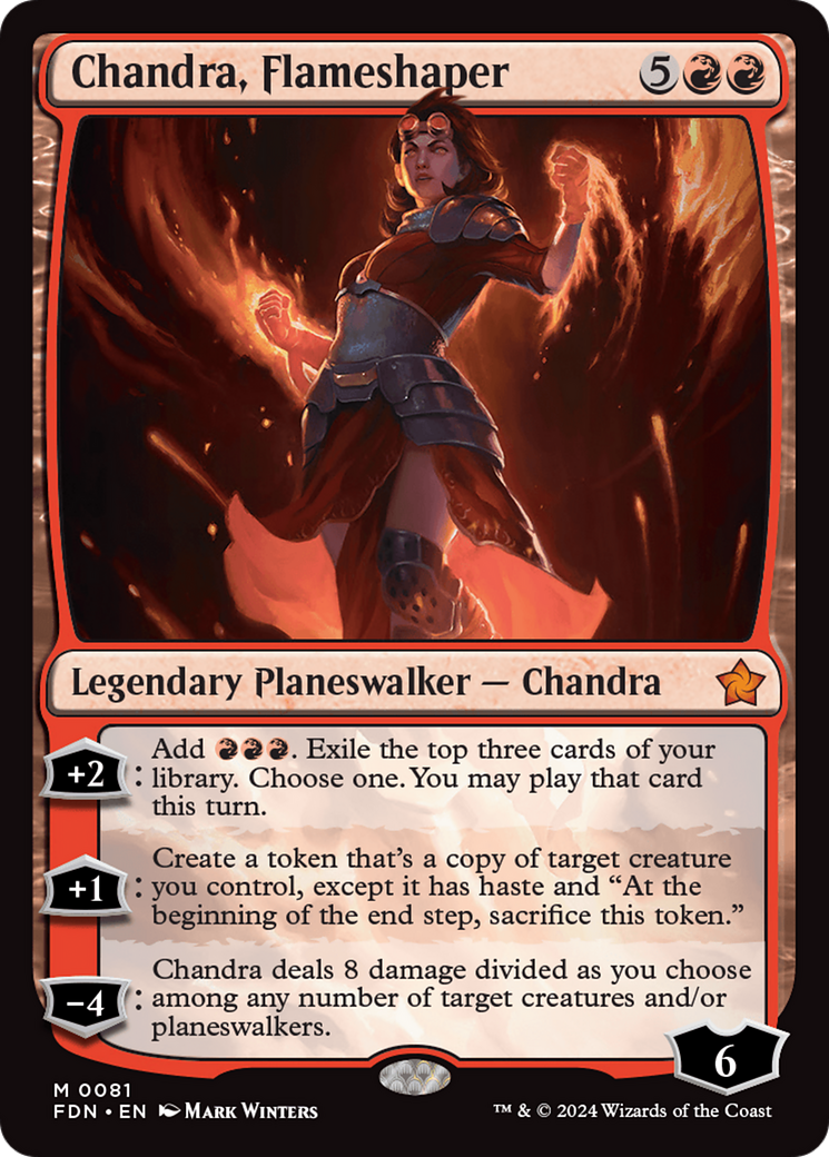 Chandra, Flameshaper [Foundations] | Game Master's Emporium (The New GME)