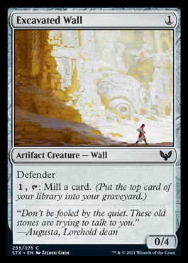 Excavated Wall [Strixhaven: School of Mages] | Game Master's Emporium (The New GME)