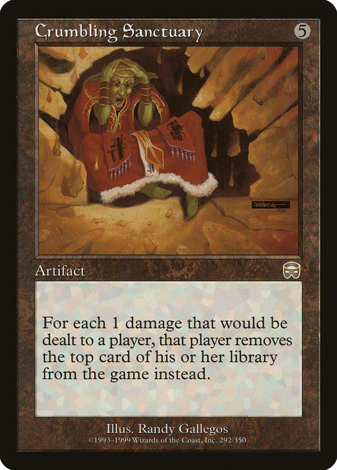 Crumbling Sanctuary [Mercadian Masques] | Game Master's Emporium (The New GME)