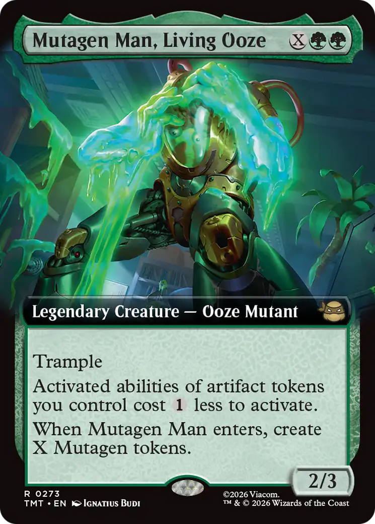 Mutagen Man, Living Ooze (Extended Art) [Teenage Mutant Ninja Turtles] | Game Master's Emporium (The New GME)
