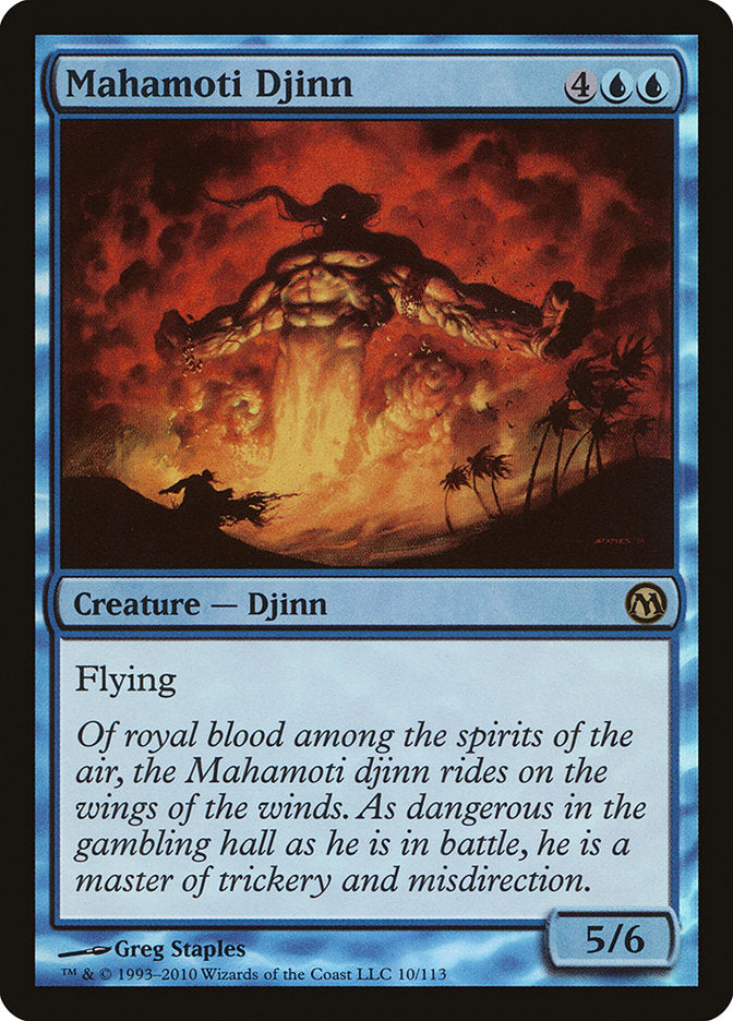 Mahamoti Djinn [Duels of the Planeswalkers] | Game Master's Emporium (The New GME)