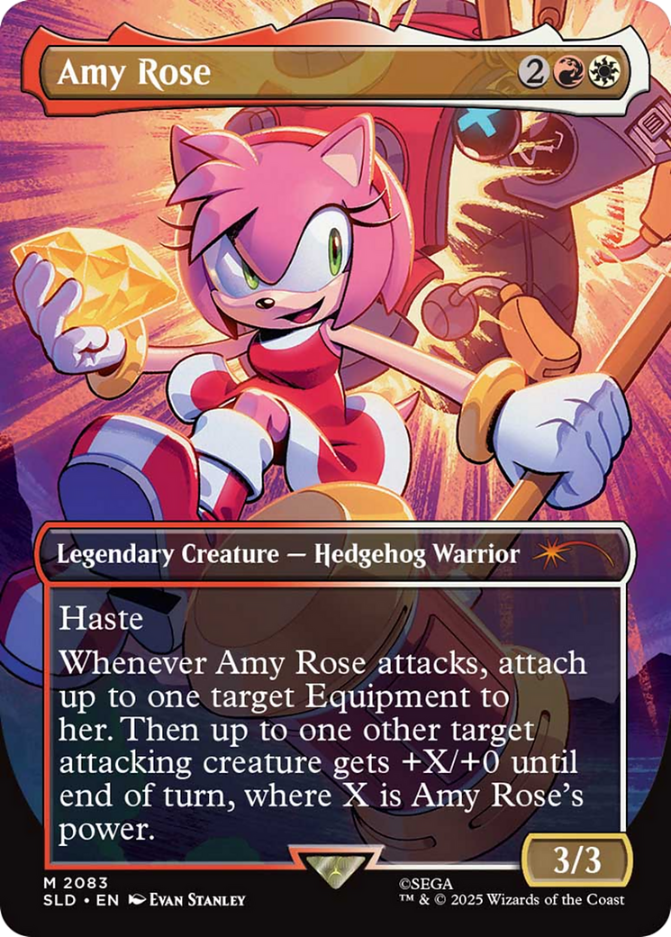 Amy Rose (Rainbow Foil) [Secret Lair Drop Series] | Game Master's Emporium (The New GME)
