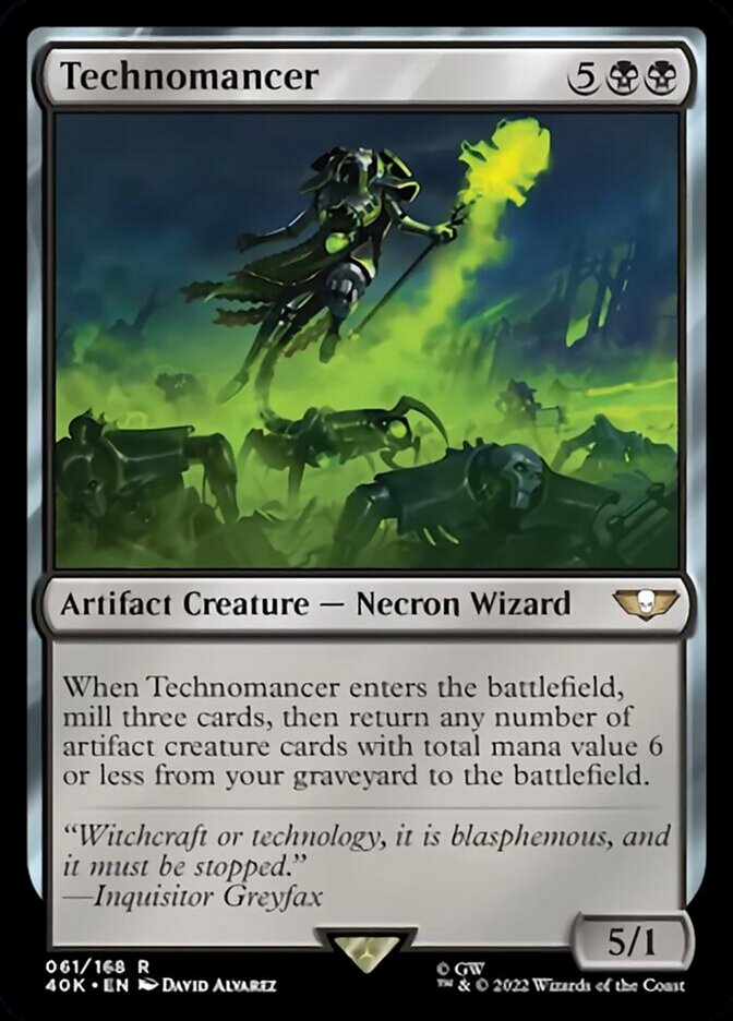 Technomancer (Surge Foil) [Warhammer 40,000] | Game Master's Emporium (The New GME)