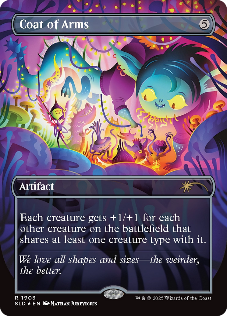 Coat of Arms (Double Rainbow Foil) [Secret Lair Drop Series] | Game Master's Emporium (The New GME)