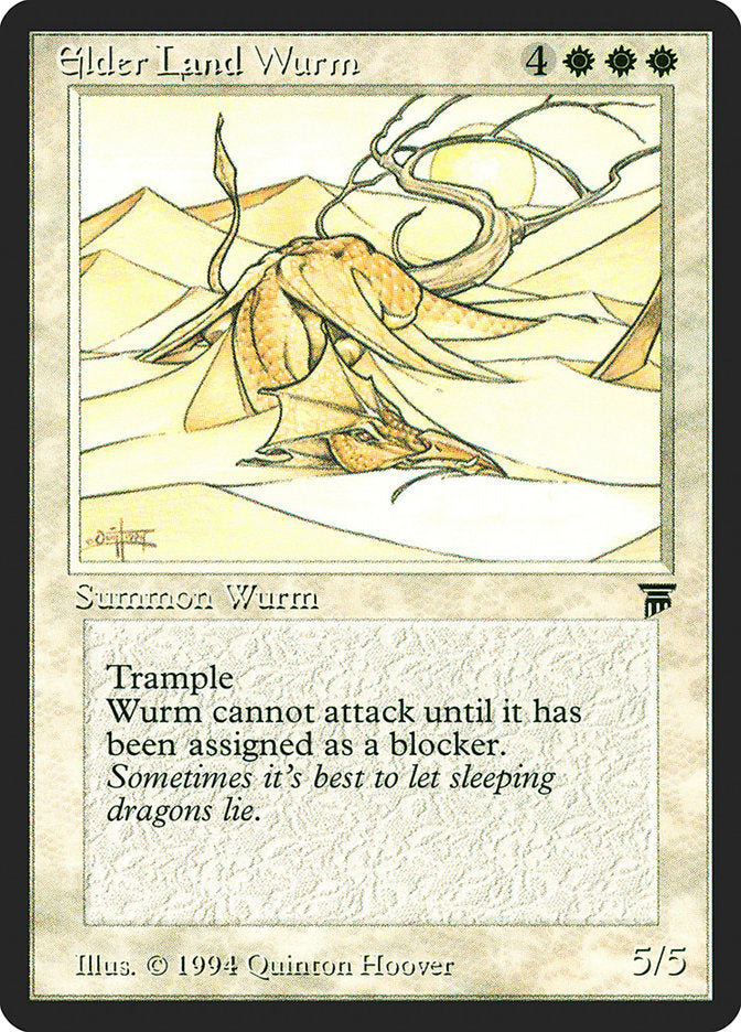Elder Land Wurm [Legends] | Game Master's Emporium (The New GME)