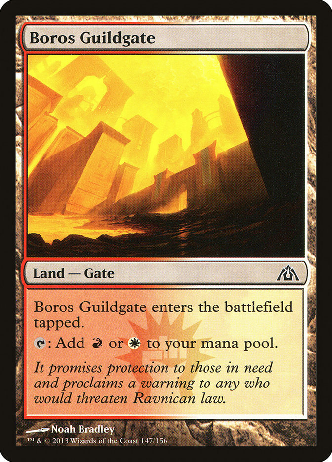 Boros Guildgate [Dragon's Maze] | Game Master's Emporium (The New GME)
