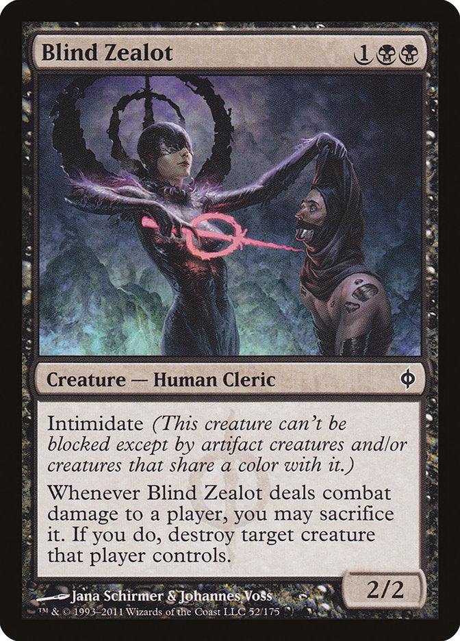 Blind Zealot [New Phyrexia] | Game Master's Emporium (The New GME)