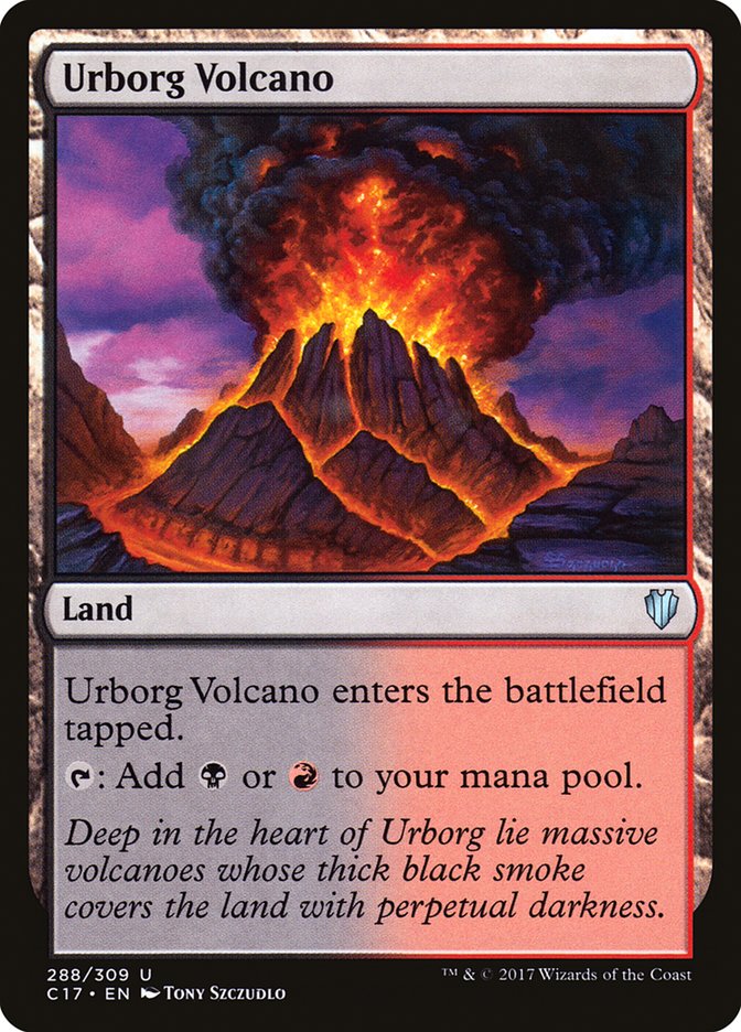 Urborg Volcano [Commander 2017] | Game Master's Emporium (The New GME)