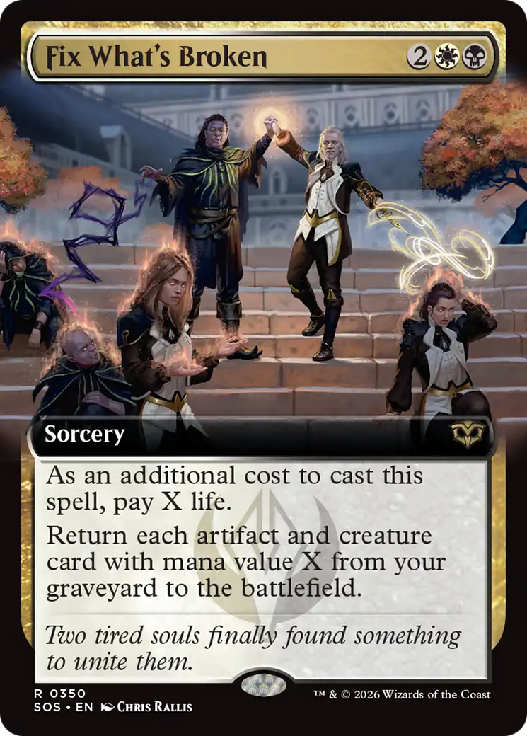 Fix What's Broken (Extended Art) [Secrets of Strixhaven] | Game Master's Emporium (The New GME)