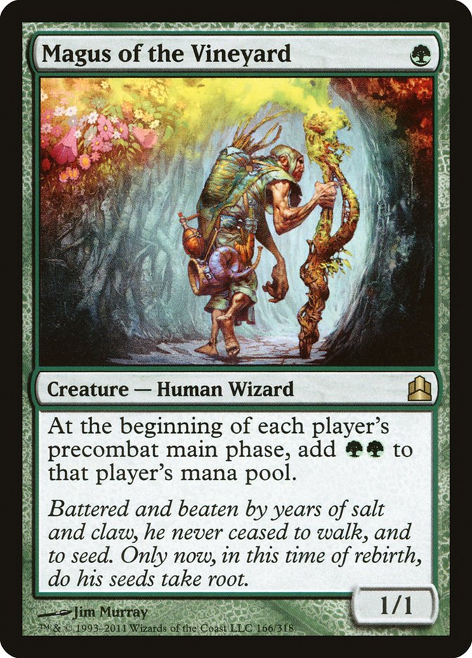 Magus of the Vineyard [Commander 2011] | Game Master's Emporium (The New GME)