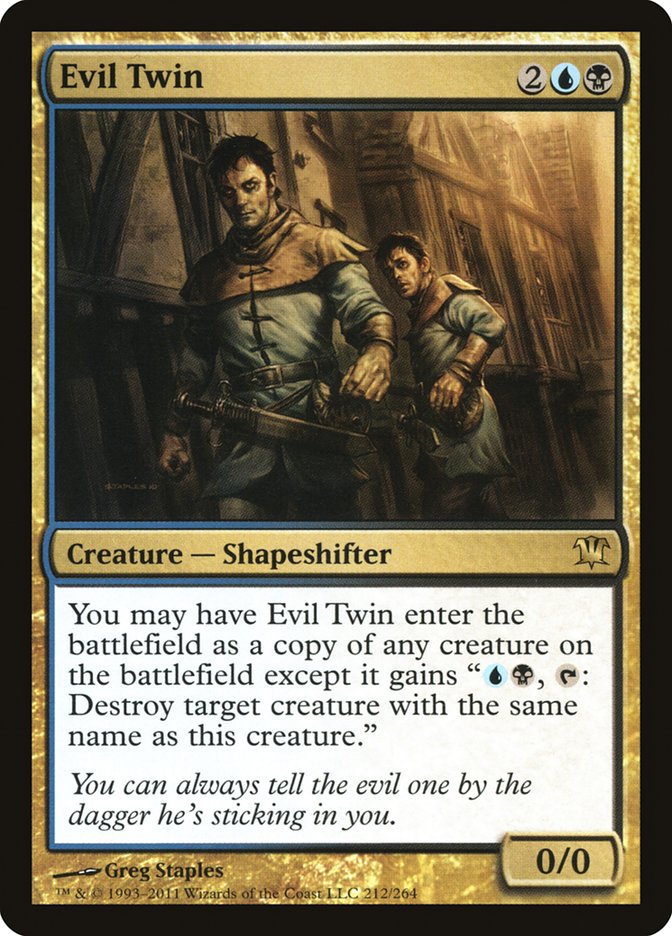 Evil Twin [Innistrad] | Game Master's Emporium (The New GME)