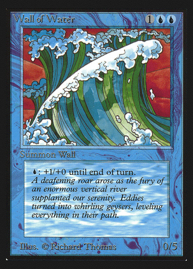 Wall of Water [International Collectors' Edition] | Game Master's Emporium (The New GME)