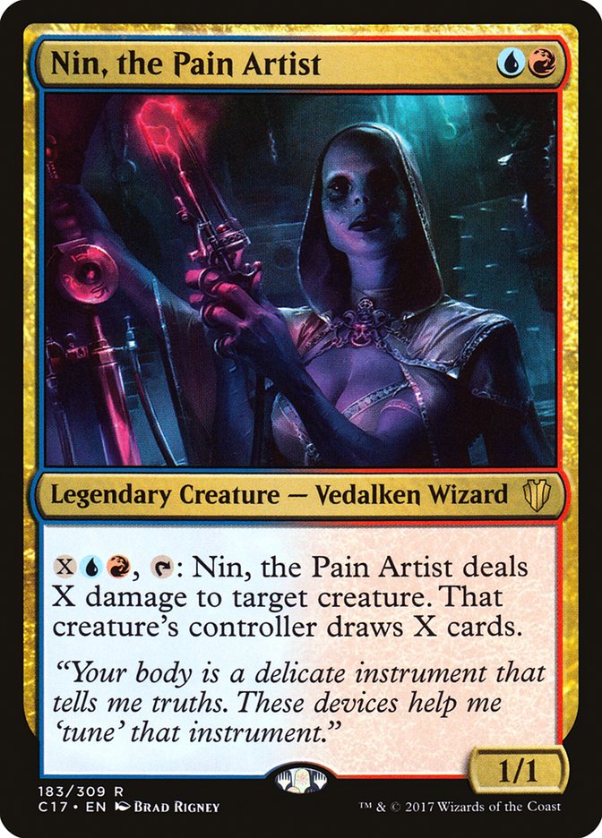 Nin, the Pain Artist [Commander 2017] | Game Master's Emporium (The New GME)