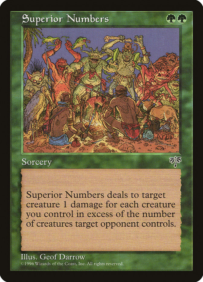 Superior Numbers [Mirage] | Game Master's Emporium (The New GME)