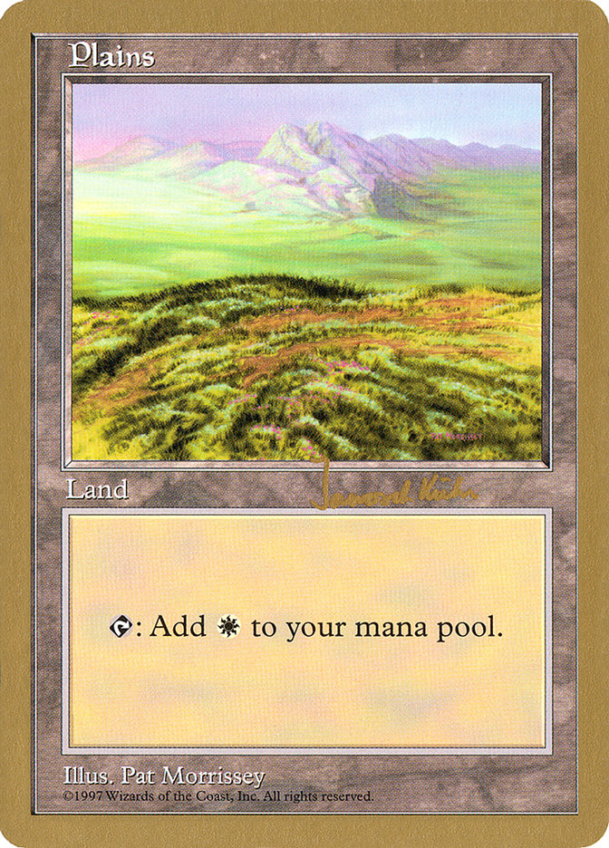 Plains (jk433) (Janosch Kuhn) [World Championship Decks 1997] | Game Master's Emporium (The New GME)