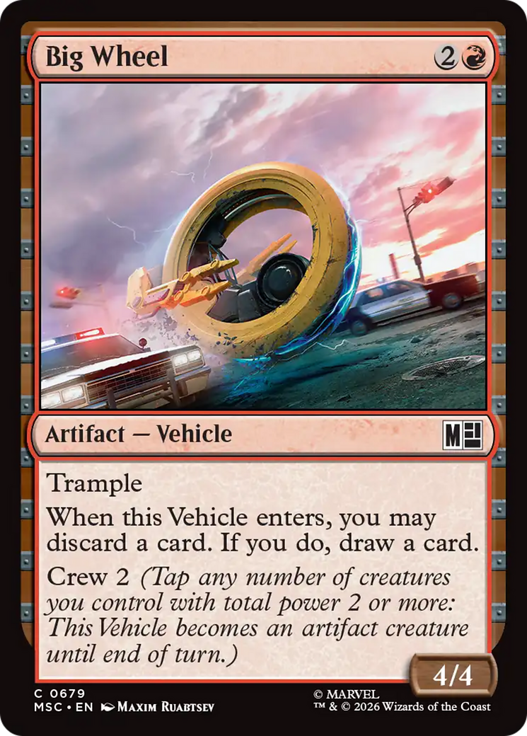 Big Wheel [Marvel Super Heroes Commander] | Game Master's Emporium (The New GME)