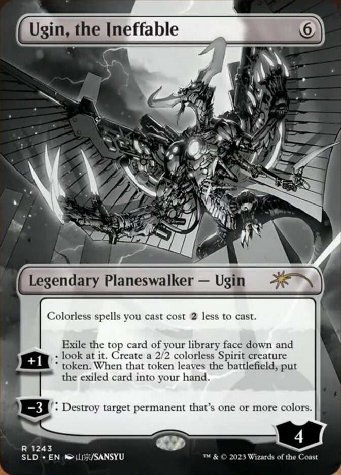 Ugin, the Ineffable (Borderless) [Secret Lair Drop Series] | Game Master's Emporium (The New GME)
