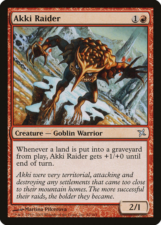 Akki Raider [Betrayers of Kamigawa] | Game Master's Emporium (The New GME)