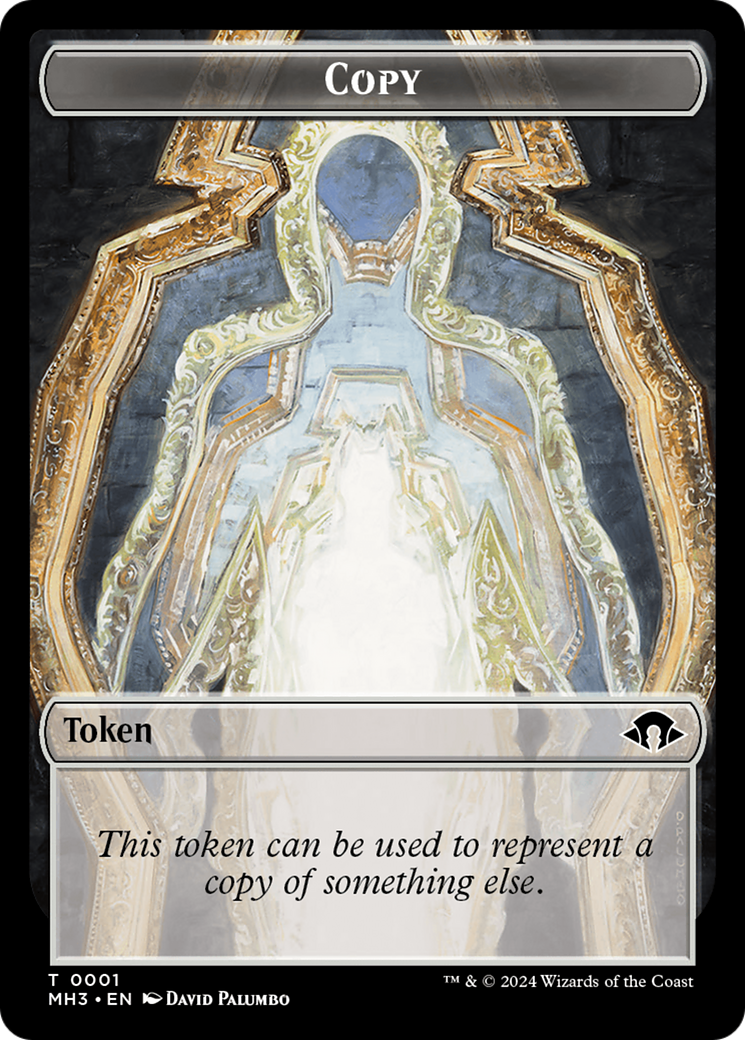 Eldrazi Angel // Copy Double-Sided Token [Modern Horizons 3 Commander Tokens] | Game Master's Emporium (The New GME)