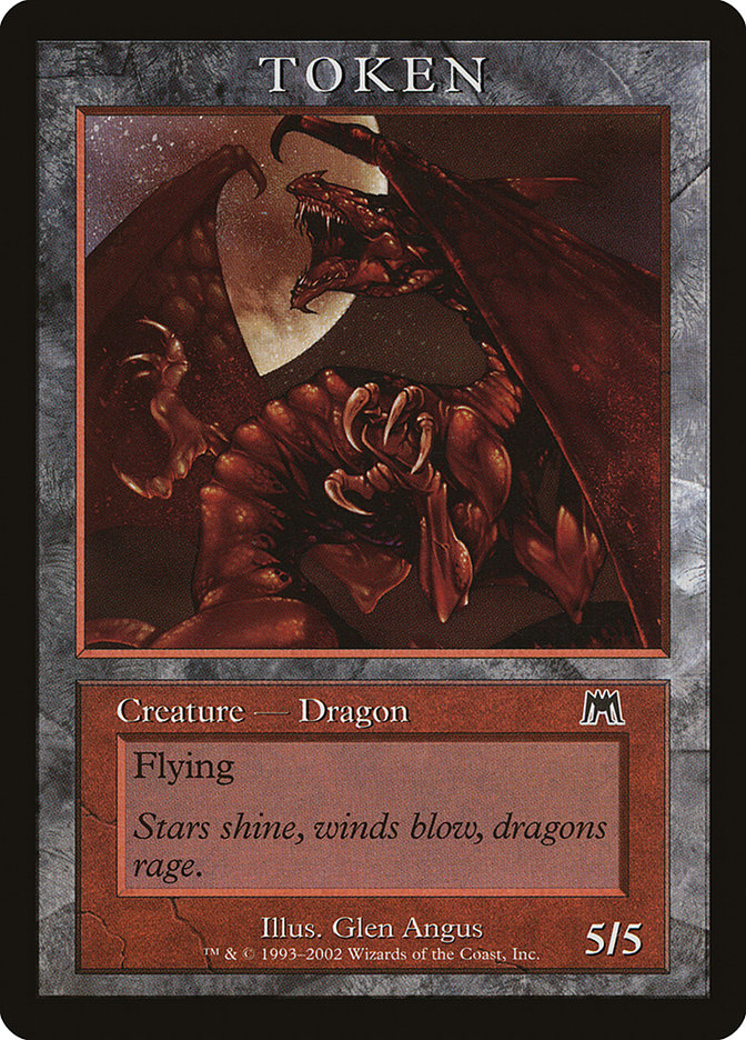 Dragon Token [Magic Player Rewards 2002] | Game Master's Emporium (The New GME)