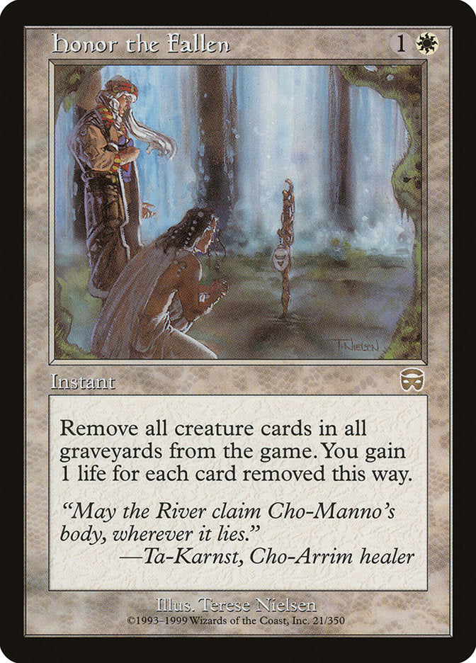 Honor the Fallen [Mercadian Masques] | Game Master's Emporium (The New GME)