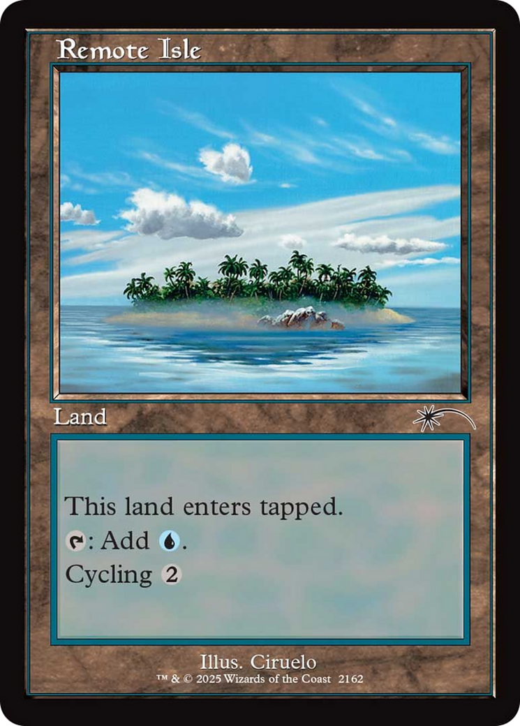 Remote Isle (Retro Frame) [Secret Lair Drop Series] | Game Master's Emporium (The New GME)