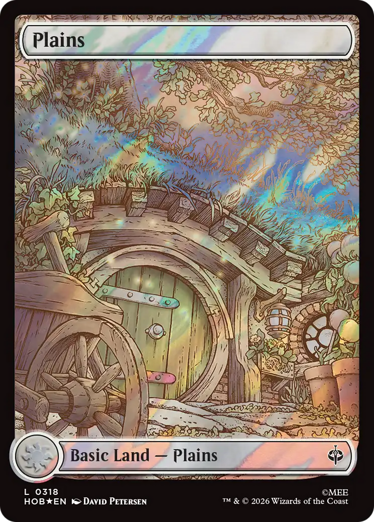 Plains (0318) (Surge Foil) [The Hobbit] | Game Master's Emporium (The New GME)