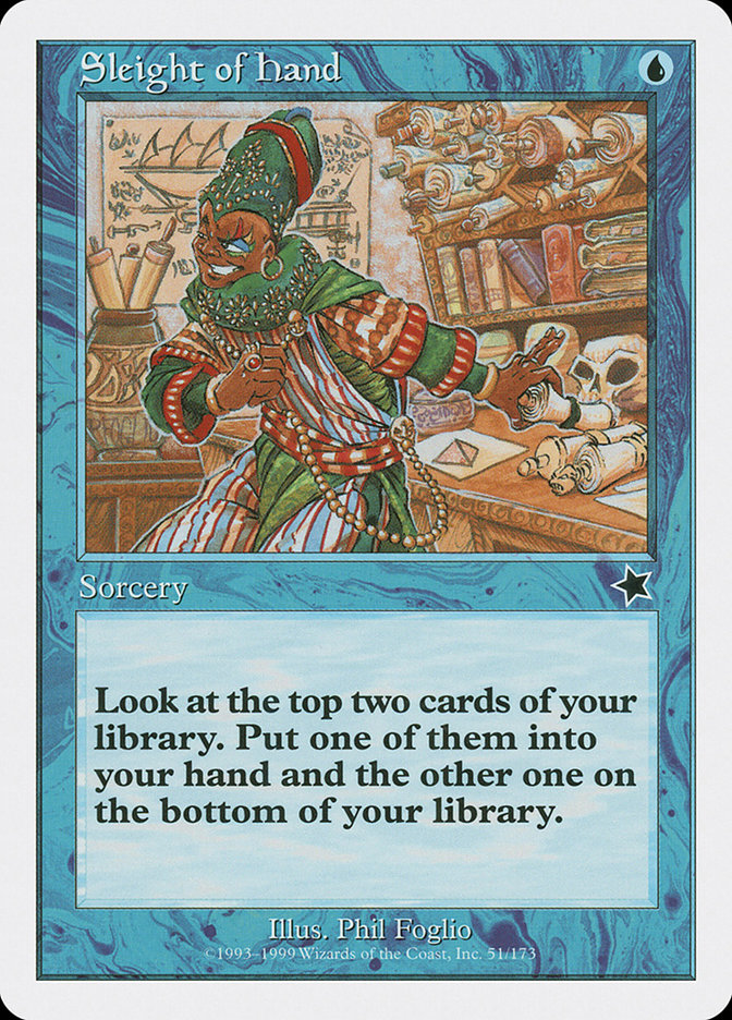 Sleight of Hand [Starter 1999] | Game Master's Emporium (The New GME)
