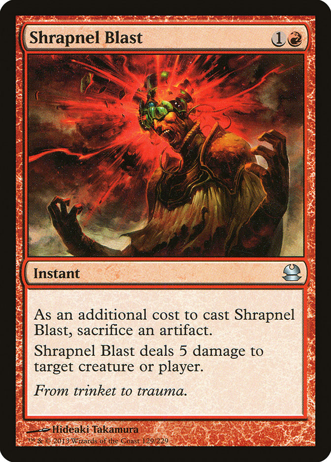 Shrapnel Blast [Modern Masters] | Game Master's Emporium (The New GME)